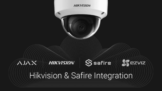 Intégration Ajax Hikvision Safire EZVIZ