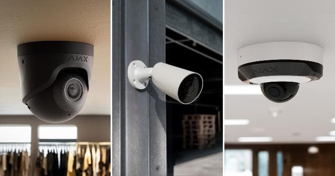 Caméras Ajax de vidéosurveillance