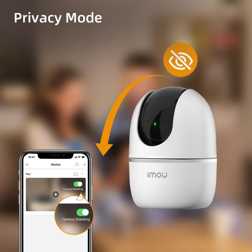 Caméra de surveillance Wifi intérieure 4 Mégapixels