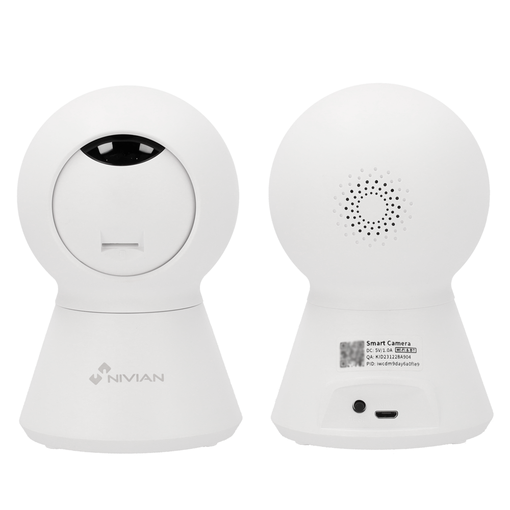 NV-Caméra intelligente 2.5K 4MP Wi-Fi 2.4 GHz | Intérieur