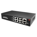 Switch 8 Ports PoE + 2 Ports UPLINK