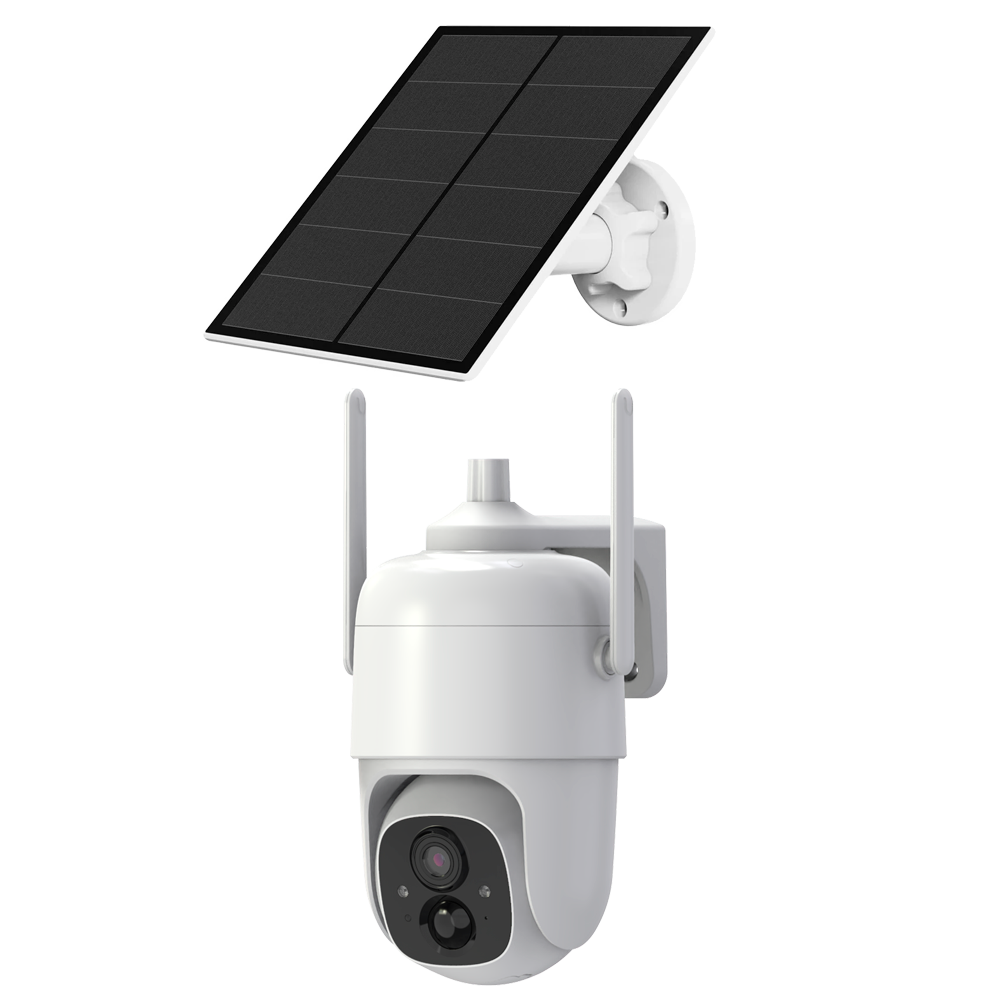 VC-Caméra Extérieur PTZ 3Mpx Wi-Fi alimenté par batterie + panneau solaire
