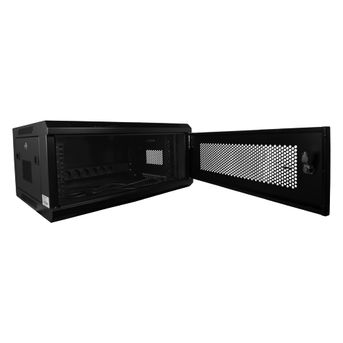 [RACK-4U-MESH] Armoire rack pour mur Jusqu'à 4U rack de 19"