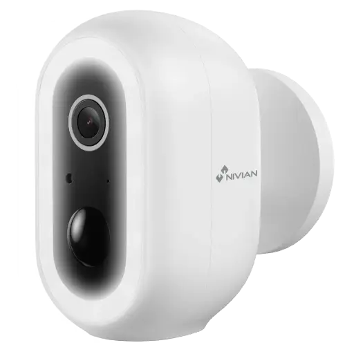 [NV-IPC-04-BAT] NV-Caméra intelligente à batterie avec résolution de 3MP 2K Wifi 2.4 GHz