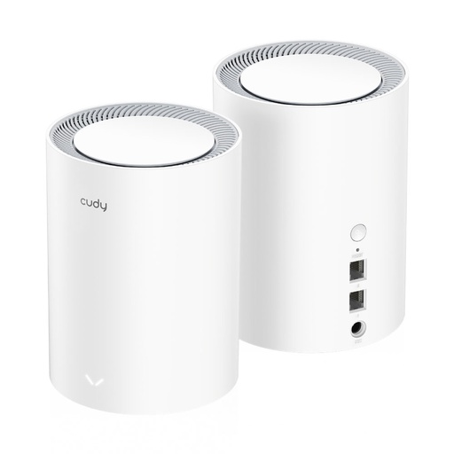 [M1800 (2-Pack)] CUD- Système AX1800 WiFi 6-mesh - Pack 2 routeurs